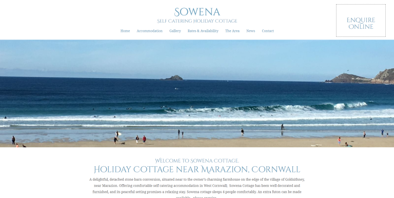 Sowena Holiday Cottage, Cornwall