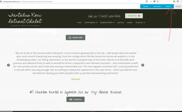 Web Design For Accommodation 12