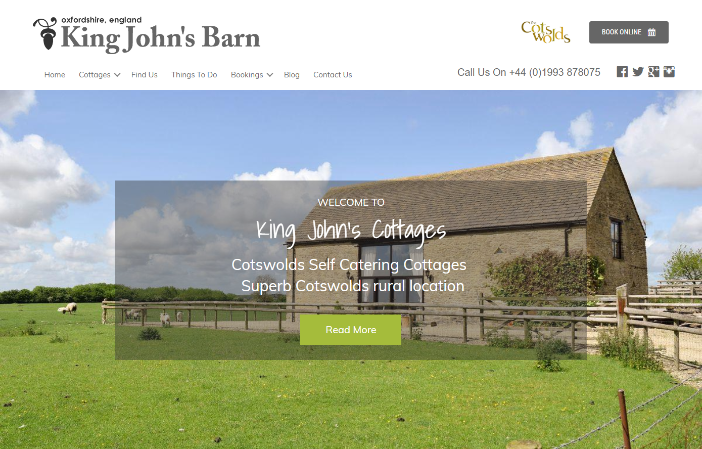 King Johns Barns (self catering) - Cotswolds