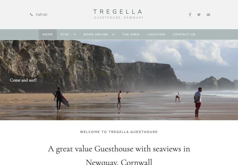 Tregella Guesthouse, Newquay