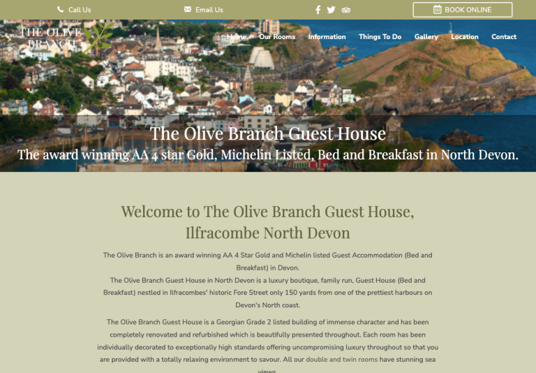 The Olive Branch Guest House, Ilfracombe