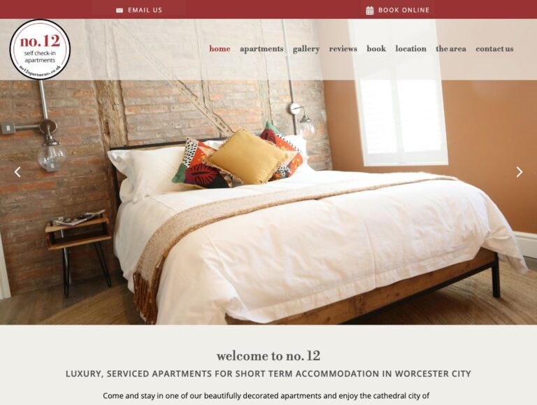 No. 12 Serviced Luxury Apartments, Worcester
