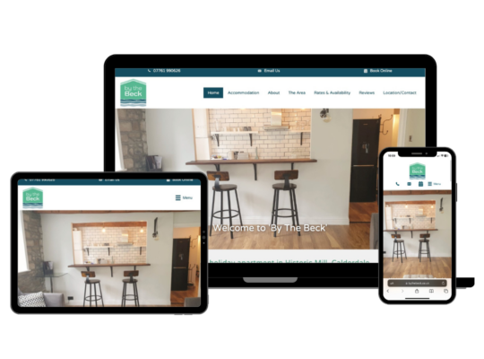 Mobile friendly fully responsive websites for B&Bs and Holiday Cottages