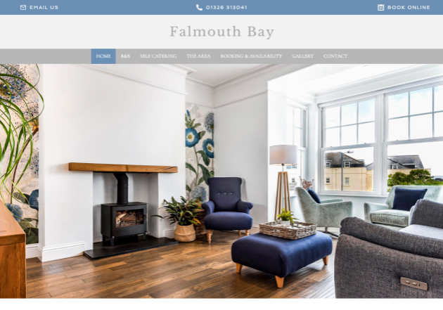 Falmouth Bay Guesthouse – Guesthouse B&B + Self Catering, Falmouth, Cornwall (1)